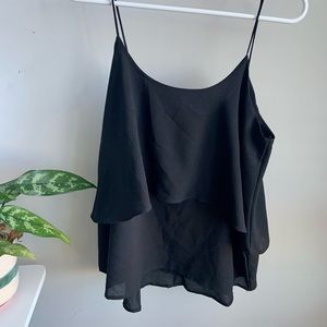 Classic, flowy tank, perfect for a night out or nice dinner!